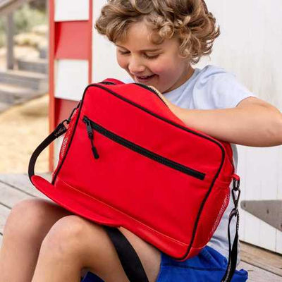 Large Crossbody Bag Red