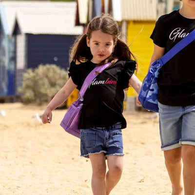 Girls Ruffle Sleeve T-Shirt