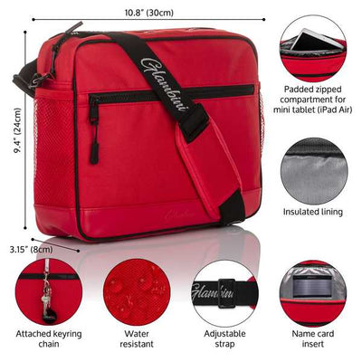 Large Crossbody Bag Red