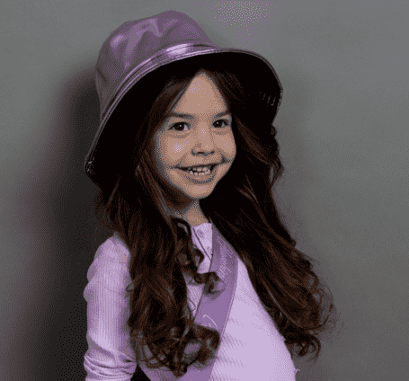 Glambini Bucket Hat - Purple Metallic