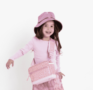 Glambini Bucket Hat - Pink Metallic