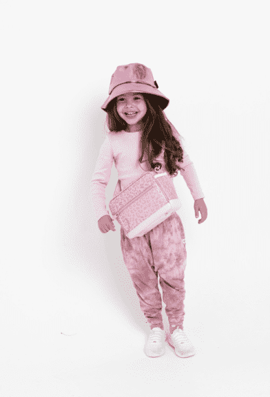 Glambini Bucket Hat - Pink Metallic
