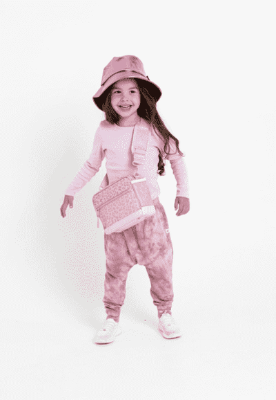 Glambini Bucket Hat - Pink Metallic