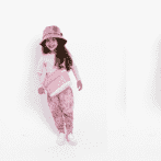Glambini Bucket Hat - Pink Metallic